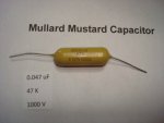 MULLARD MUSTARD CAPACITOR. 0.047uF 47K 1000V.JPG
