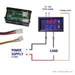 wiring-DSN-VC288-10A-100V-digital-volt-ammeter-thick-black-red-thin-black-red-yellow-wires.jpg