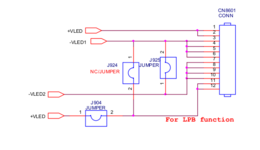 Conector  de la fuente 43   