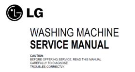 Manual de servicio Lavadoras LG TurboDrum Y modo | Foros de Electrónica