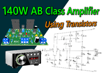 140W Class AB Amplifier using MJL4281A and MJL4302A transistors with PCB.png 140W Class AB Amplifier using MJL4281A and MJL4302A transistors with PCB.png