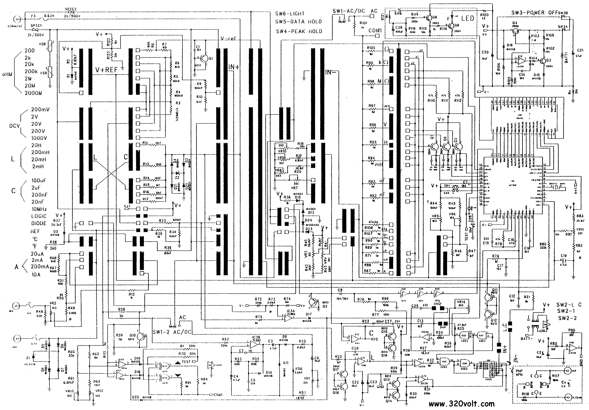 Unit-UT70A-UT70A-schema-UT70A-circuit-Digital-MultiPurpose-Meters.gif
