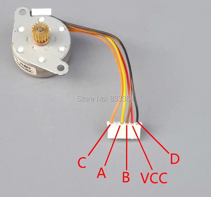 NEW-2PCS-NMB-25-stepper-25mm-4-phase-5-wire-stepper-motor-with-gear-slim-0.jpg