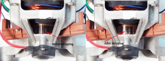 anillo magnético interior del rotor en la lavadora Samsung anillo magnético interior del rotor en la lavadora Samsung