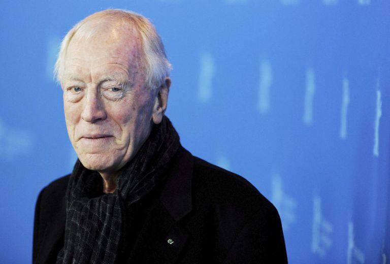 El actor sueco Max von Sydow posa durante un pase gráfico de la película Extremely Loud And Incredibly Close. El actor sueco Max von Sydow posa durante un pase gráfico de la película Extremely Loud And Incredibly Close.