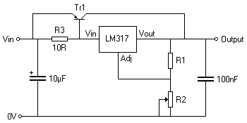 linear-regulated-power-supply-with-lm317t-mosfet-50n06