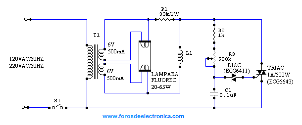 Dimmer Para Lmpara Fluorecente 