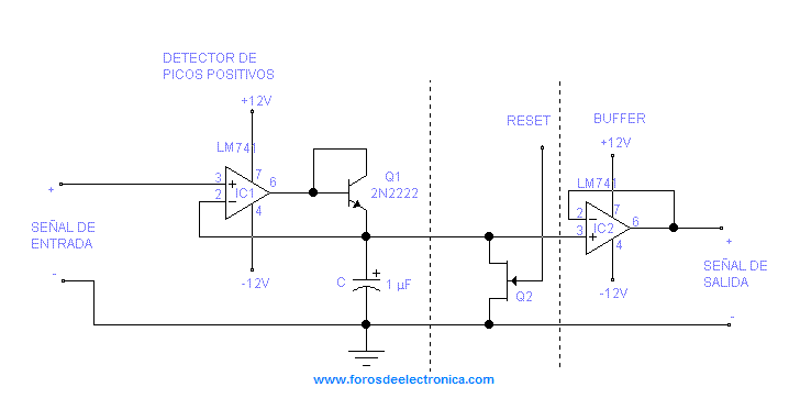 Retenedor Y Seguidor De Picos Positivos